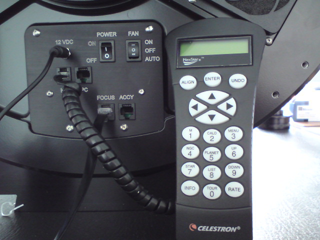 Focuser handset